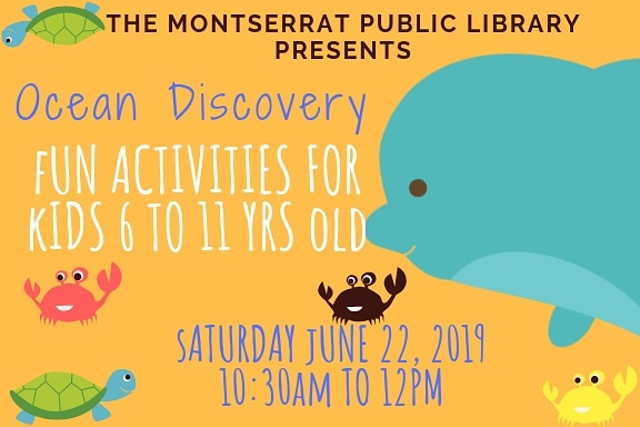 Montserrat Public Library Hosts Ocean Discovery For Children