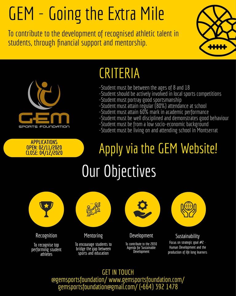 Student Athletes – Apply for a Gem Sports Foundation Scholarship