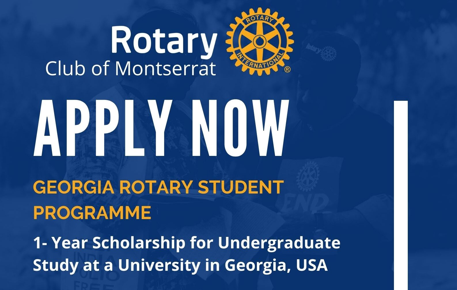 Apply for the Georgia Rotary Student Programme (GRSP) Scholarship