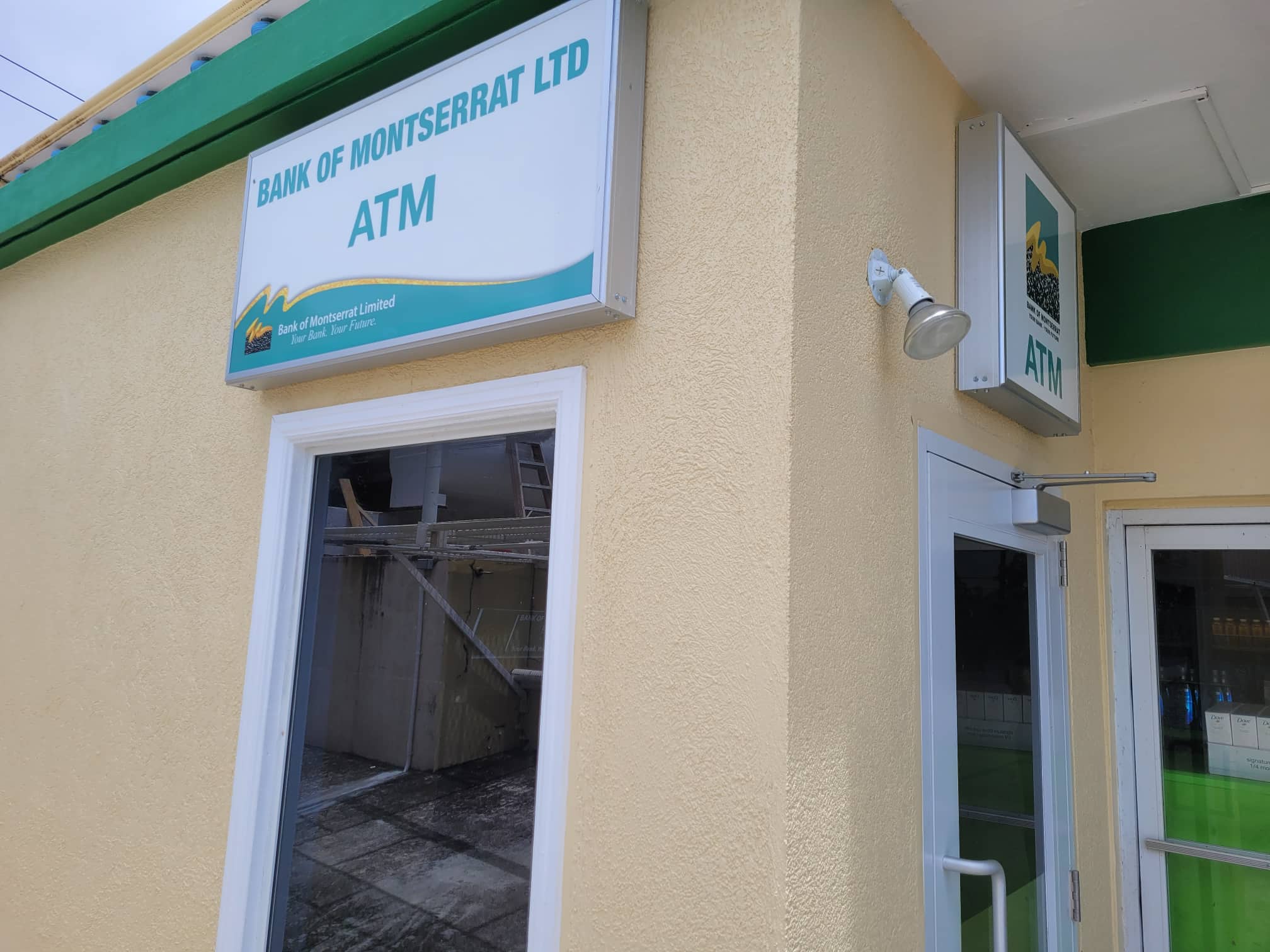 Bank of Montserrat Opens New ATM in St. Peters