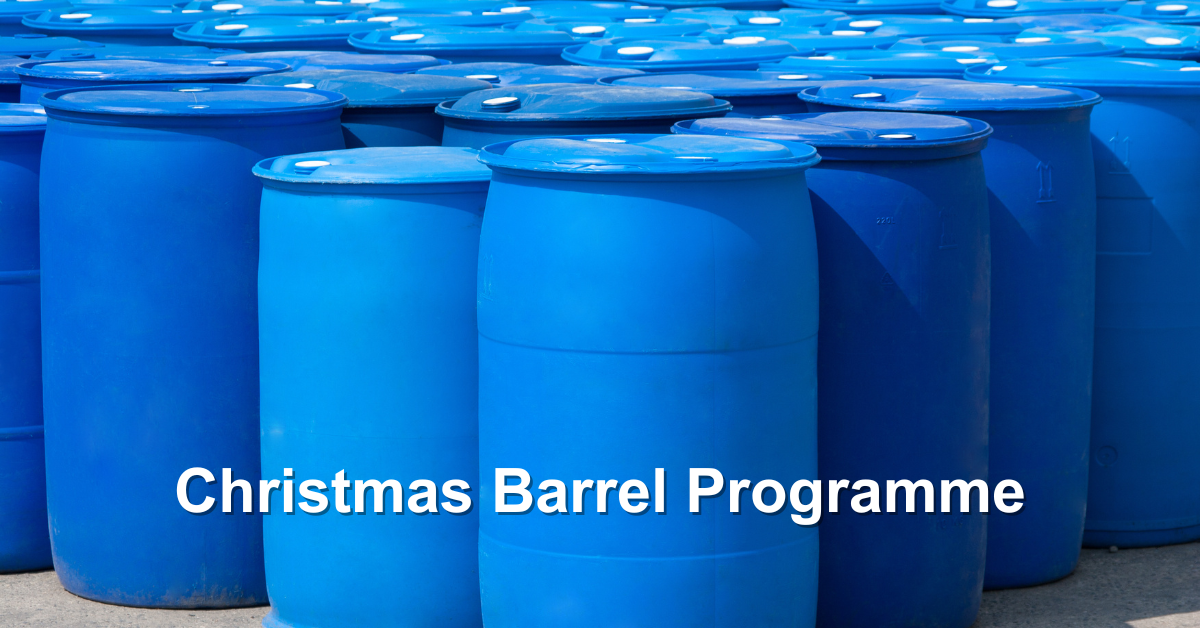 Christmas Barrel Concession Programme Begins