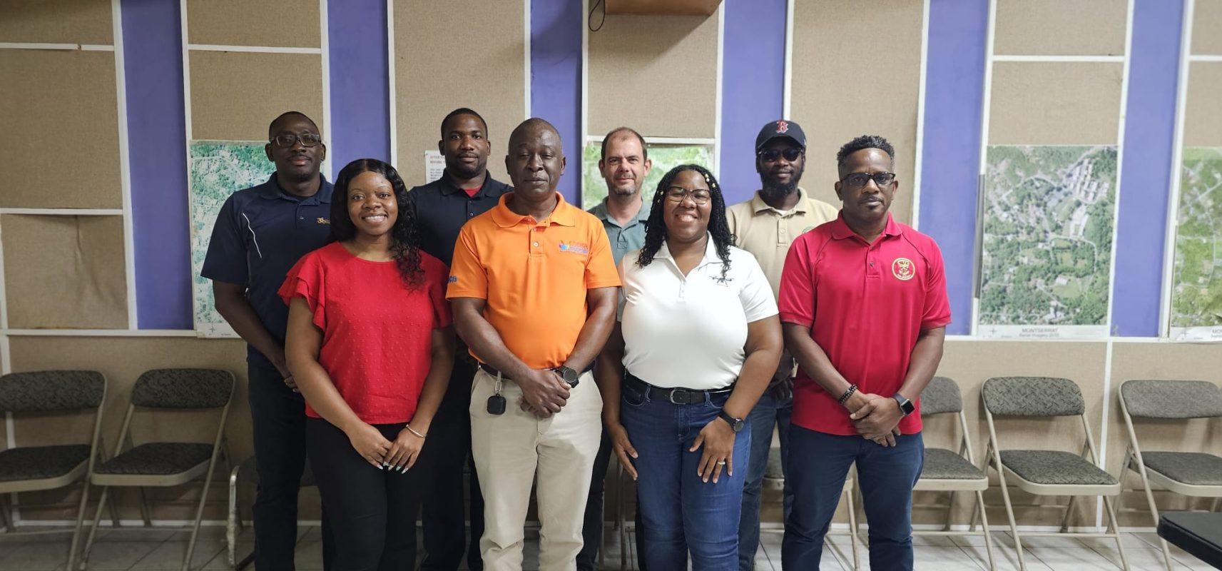 Drone training workshop participants with facilitator Lavern Rogers-Ryan