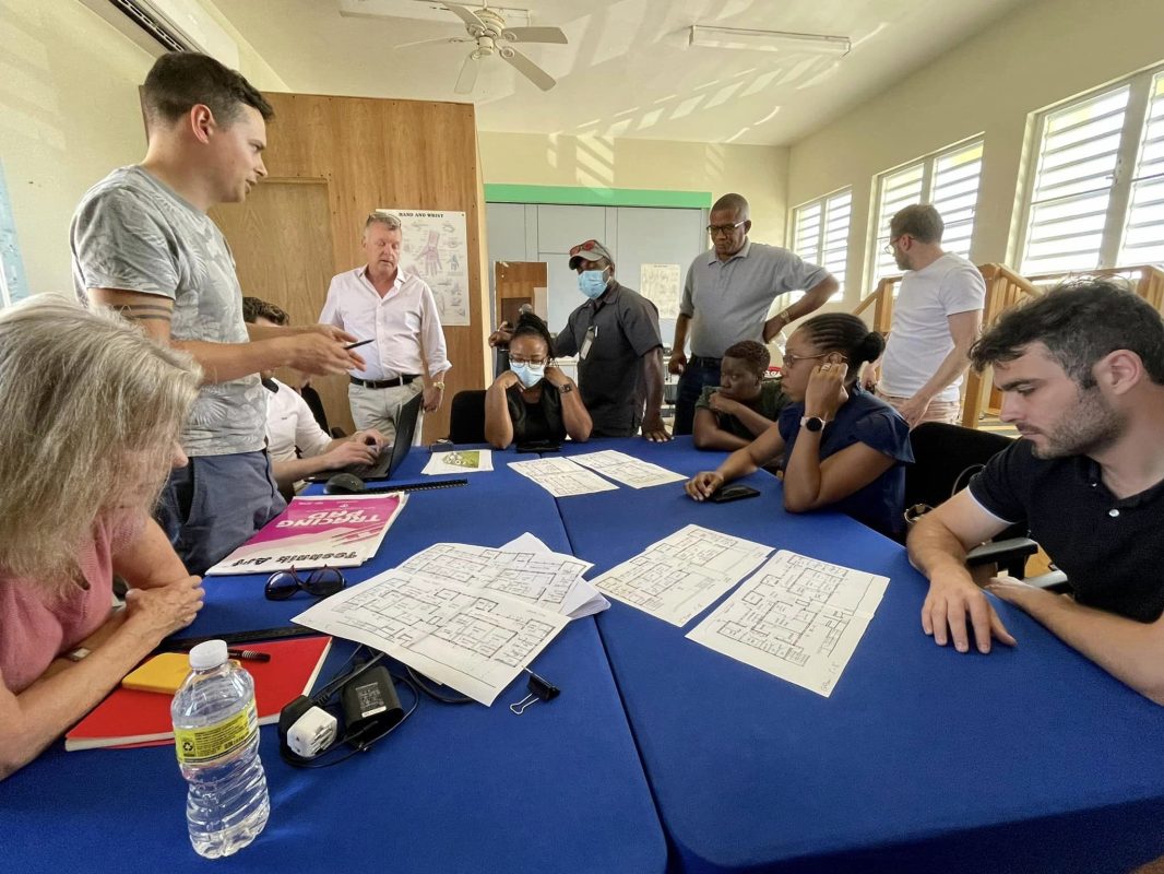 PMO photo of the FCDO, Article 25 and Government of Montserrat team.