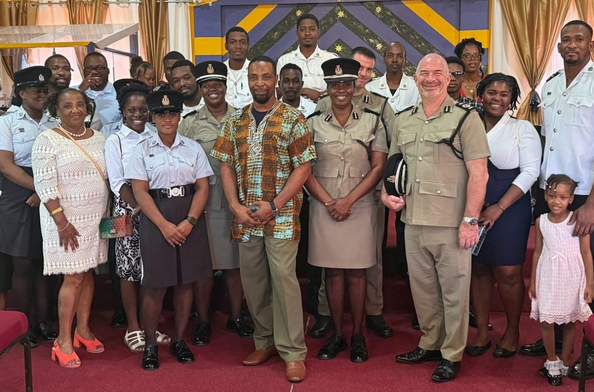 The Police and Fire Community Week kicked off with officers and leadership attending service at two local churches.