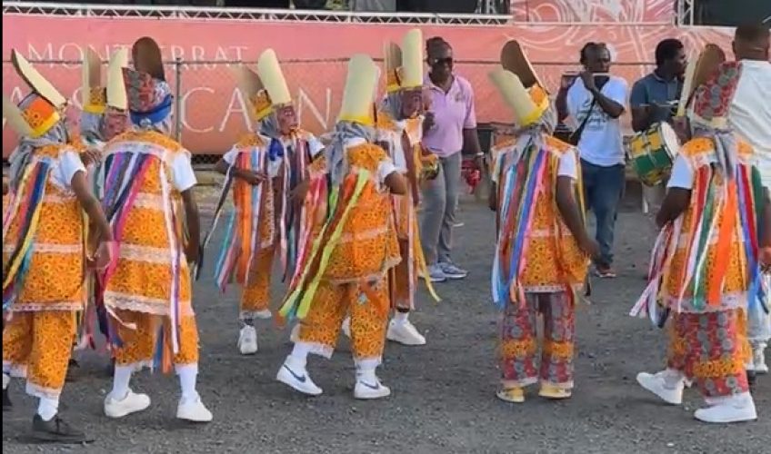 Lookout primary school masquerades made their debut at the Montserrat Carnival Opening on Saturday, December 20, 2025.