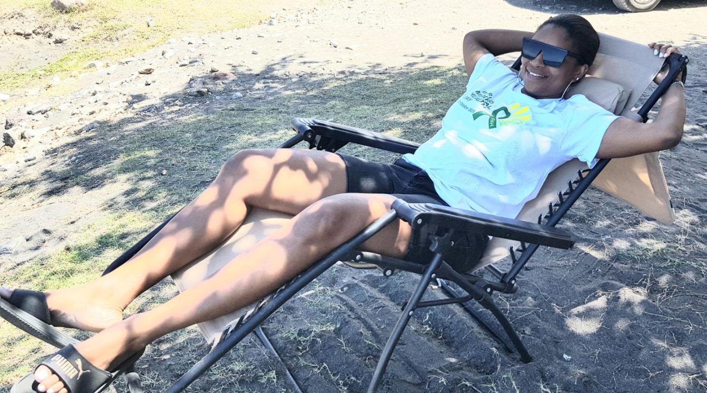 Lyandra is chilling (L Hobson Photo)