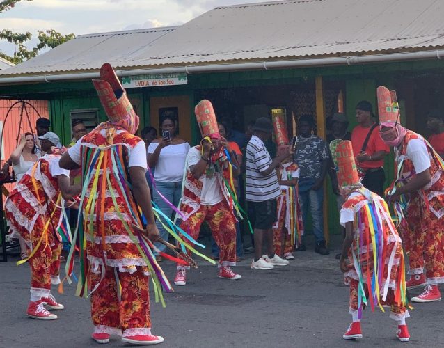 8-2-25- Emerald Shamiole masquerades perform