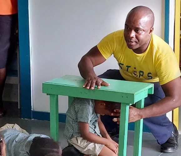 8-30-25 - STEPS -Earthquake training for children