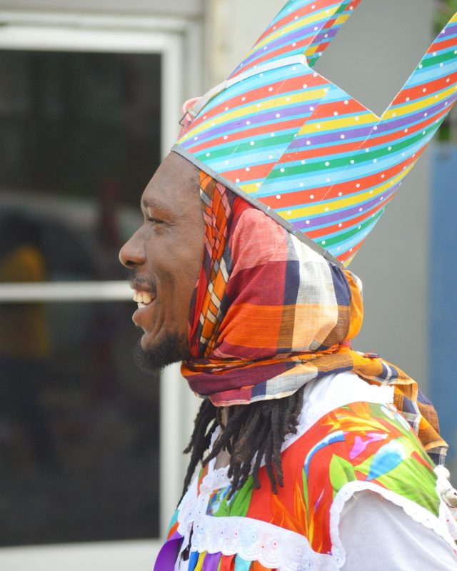 Sylk with Cudjoe Head Masquerade