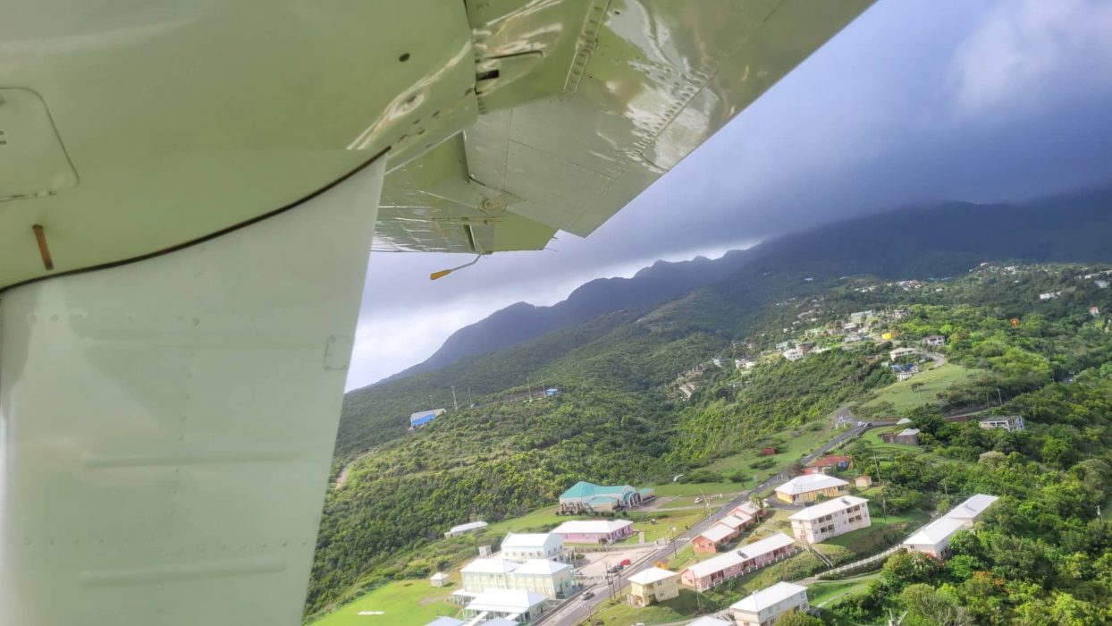 View of Lookout from aircraft