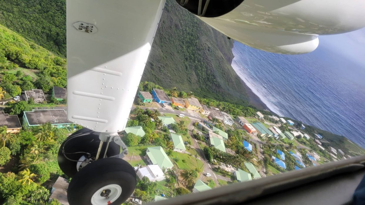 View of Lookout from aircraft