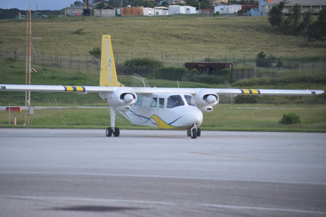 SVG Air lands at John A. Osborne Airport