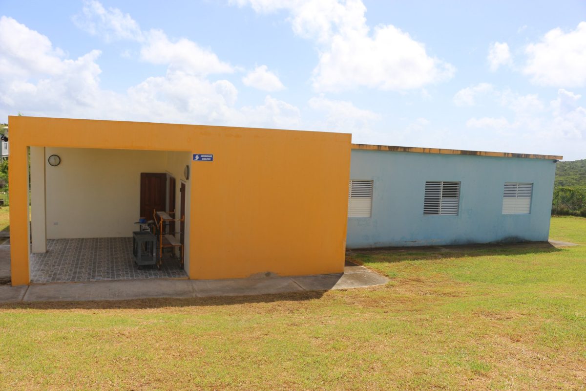 Girl Guides Hurricane Shelter in Lookout