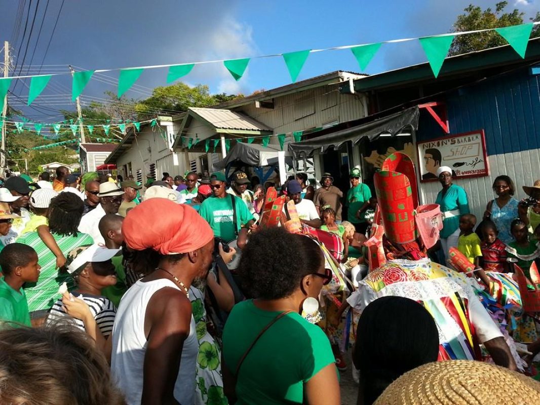 Crowds gather for the Slave Feast in Salem Village (St Patrick's Festival File Photo)
