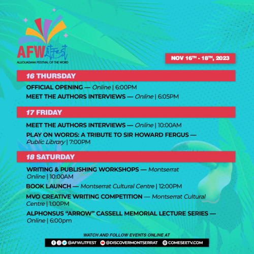 afw 23 - Updated Schedule